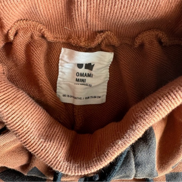 Cute, stylish Toddler joggers and sweatshirt outfit from Omami Mini LA - Picture 5 of 7
